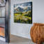 «Open Green Field» par Marmont Hill - reproduction encadrée sur toile-1439271810