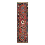 Oriental Area Rug in Rust