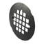 Couvercle de drain de douche en laiton de 4-1 / 4 po de style Casper Snap-In-21698868