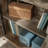 Library With Doors, Brown finish