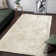 Tapis à poils longs doux et luxueux en blanc - moderne et élégant