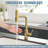 Modern Single Hole Commercial Kitchen Faucet - Waterfall Design & Pull Down Sprayer Sink Faucet-113856470-113856473