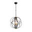 Lustre géométrique unique en fer forgé à 4 lumières Avers (17,3 po)-2116363325-1884686020