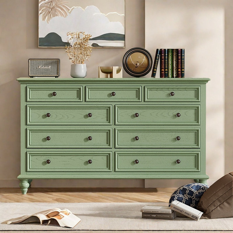 Commode d'appoint Classic, Vert