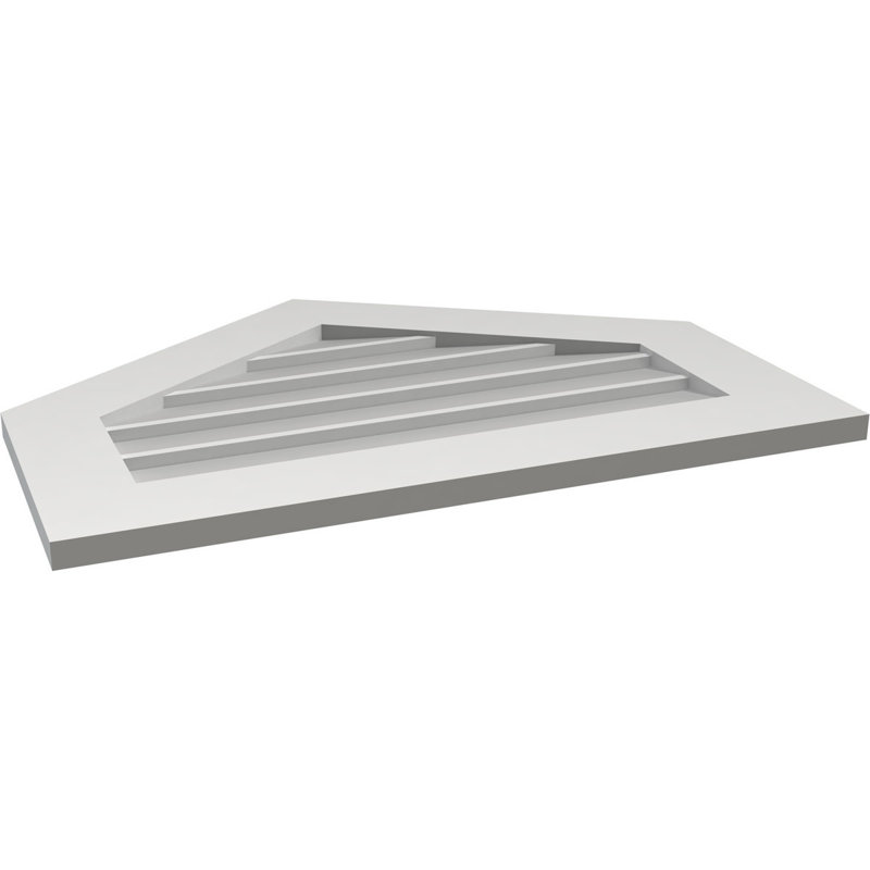 Ventilateur à pignon en uréthane non-fonctionnel Signature, H 22 po x l 30 po x P 1 po