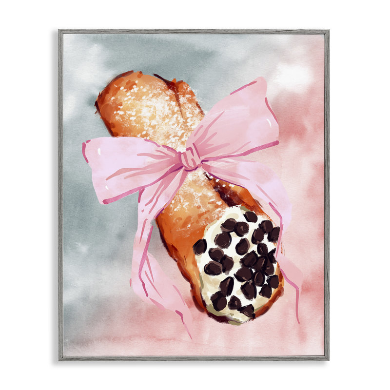 Glam Cannoli Pastry Art par Ziwei Li, Estampe numérique Farmhouse, H 30 po x l 24 po