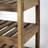 6 Pair Solid Wood Shoe Rack