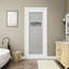 Porte d'intérieur pour porte de salle de bain en verre givré 1-Lite-113909117-114077147