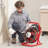 Drain Cleaner Machine Drain Auger 75FT x 3/8 Inch Manual Feed & 4 Cutters