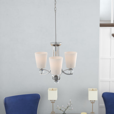 Dillingham 3 - Light Dimmable Tiered Chandelier
