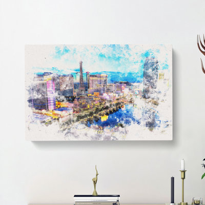 The Las Vegas Strip - Wrapped Canvas