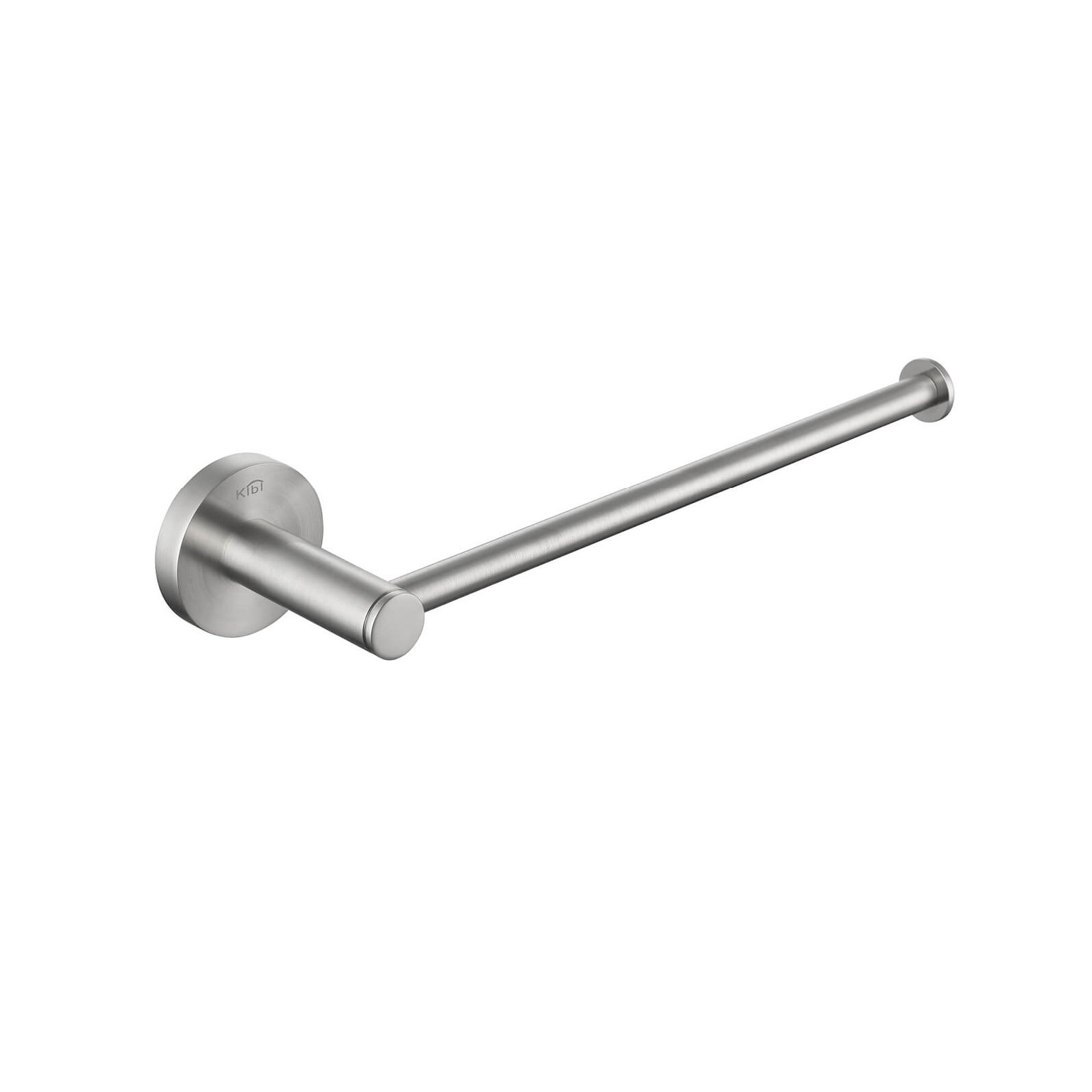 Circular 10'' Towel Bar, Brush Nickel