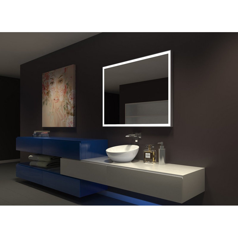 Miroir de salle de bain Galaxy, 3000 K, H 36 po x l 48 po