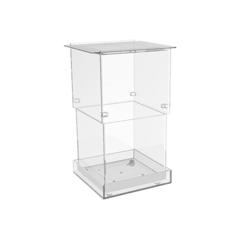 FixtureDisplays® Terrarium, Plexigalss, acrylique transparent, délai 90 jours - 14732