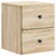 34.5cm W Manufactured Wood Bedside Table-317816573