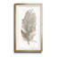 Neutre plume III - Reproduction d'art graphique sur papier encadré-64003158-64003155