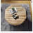 38.58"Three-dimensional Embossed Pattern Design American Retro Style Coffee Table