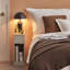 Mikhaela 1 Drawer Bedside Table-184159765