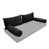 Dark Gray Velvet