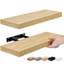 Ensemble de 2 tablettes flottantes 16 po avec fixation invisible 16 po