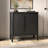 Manchester 32" Rectangular Solid Wood Accent Cabinet in Black-119045530