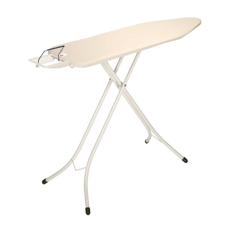 Brabantia Green Freestanding Ironing Board with Steam Iron Rest
