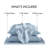 Satin Blue 100% Satin Luxury Wrinkle Resistant 6-Piece Queen Sheet Set-111014597-111014608