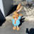Rabbit Boy Over Sized Statue