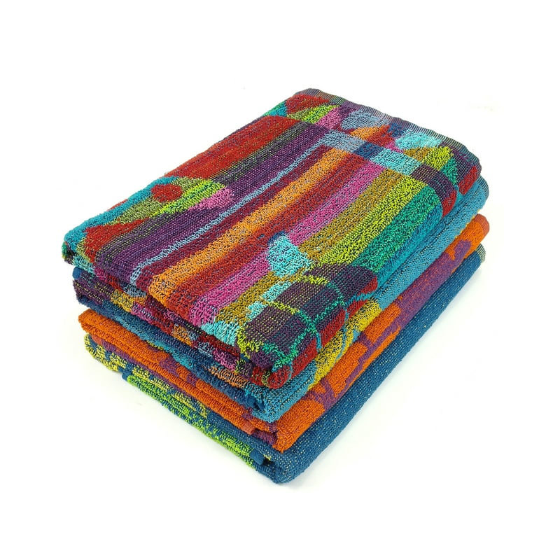Serviettes de plage Brooklynne Terry | Ensemble de draps de bain 100% coton (ensemble de 4)