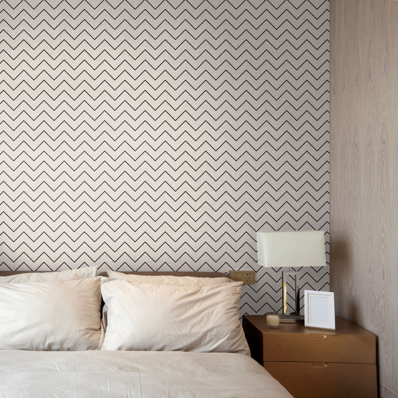 Keeter Peel & Stick Chevron Tile, 126" L x 24" W