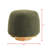 Round Upholstered Ottoman, Footstool For Bedroom, Entryway-985307091