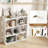 Ebern Designs 2 Pcs 7-cube Bookcase Open Storage Shelf With Anti-tipping Kits For Living Room-1068717742