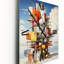 Tour cubique dans le style De Stijl II - Horloges murales nuages-176629787