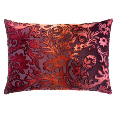 Lumbar Velvet Pillow Cover & Insert