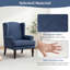 Upholstered Accent Chair-1826437609