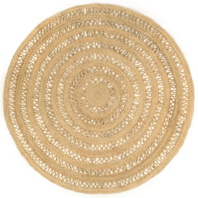 Hand Braided Brown Rug