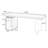 Black Rectangular Solid Wood desks-107438622