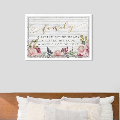 «Family Floral Love» - Art textuel