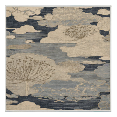 Tapis beige lavable à la machine