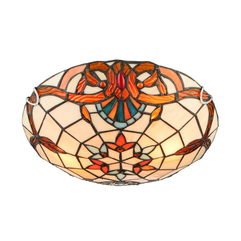 Seviervillle Glass Flush Mount