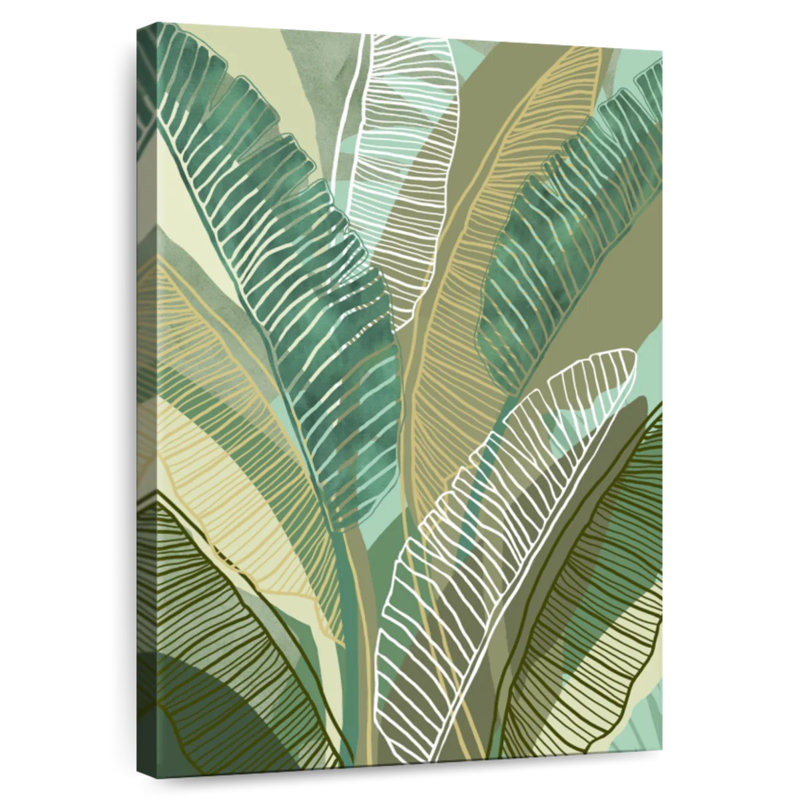 Harnek Tropical Botanical II, 51" H x 34" W