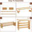 Open Shelving Wine Bottle Rack Brown