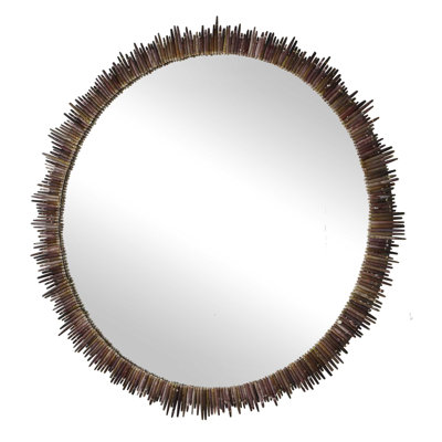  Tiger Sea Urchin Round Mirror