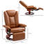 78cm Wide Swivel Home Theatre Recliner-929588881-929588884