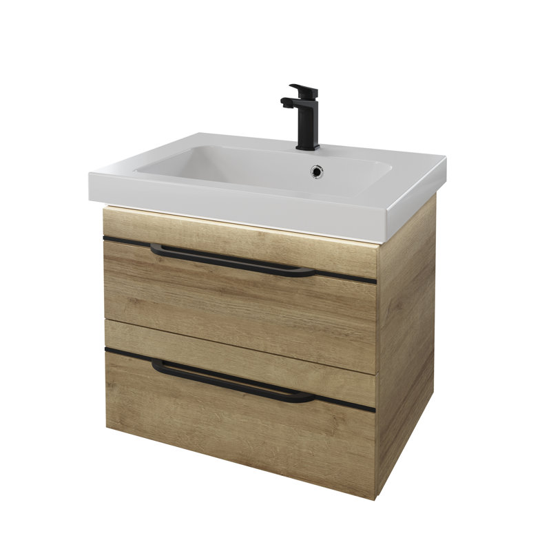 Balto Bathroom Furniture Suite, Light wood