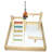Chelby 12'' Wood Bird Play Gym for Table Top