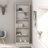 Book Cabinet Bookshelf TV Stand Freestanding Shelf Engineered Wood-615160157-615160152