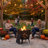 Sunjoy 18 in. Hartefeld Fire Pit, Steel Outdoor Patio Fire Pit Wood Burning Backyard Firepit with Fire Poker
