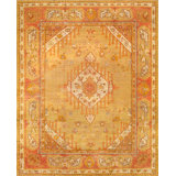 Oushak Hand Knotted Wool Oriental Area Rug