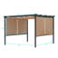 Pergola en aluminium avec auvent Aoodor-92371646-90610975